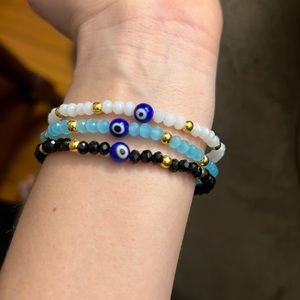 Evil eye bracelets